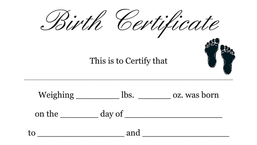 Seychelles Immigration Birth certificate